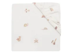 Jollein Fix-Leintuch Animal Friends 60 x 120 cm