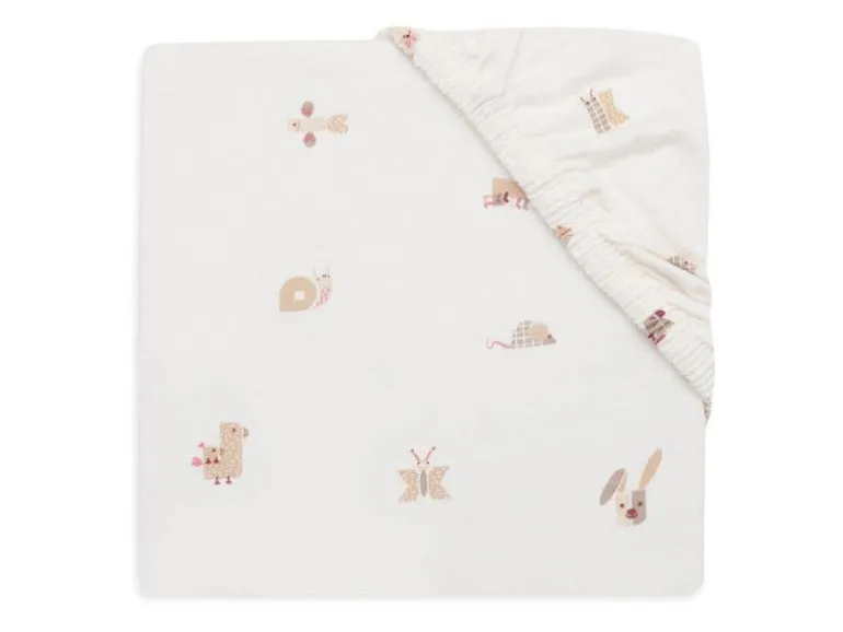 Jollein Fix-Leintuch Animal Friends 60 x 120 cm