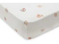 Jollein Fix-Leintuch Animal Friends 40-50 x 80-90 cm