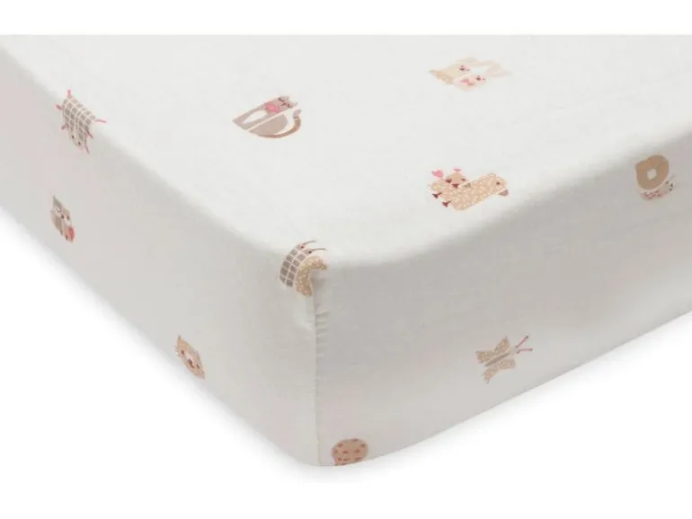 Jollein Fix-Leintuch Animal Friends 40-50 x 80-90 cm