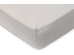 Jollein Fix-Leintuch 2er Set Ivory/Nougat 60 x 120 cm