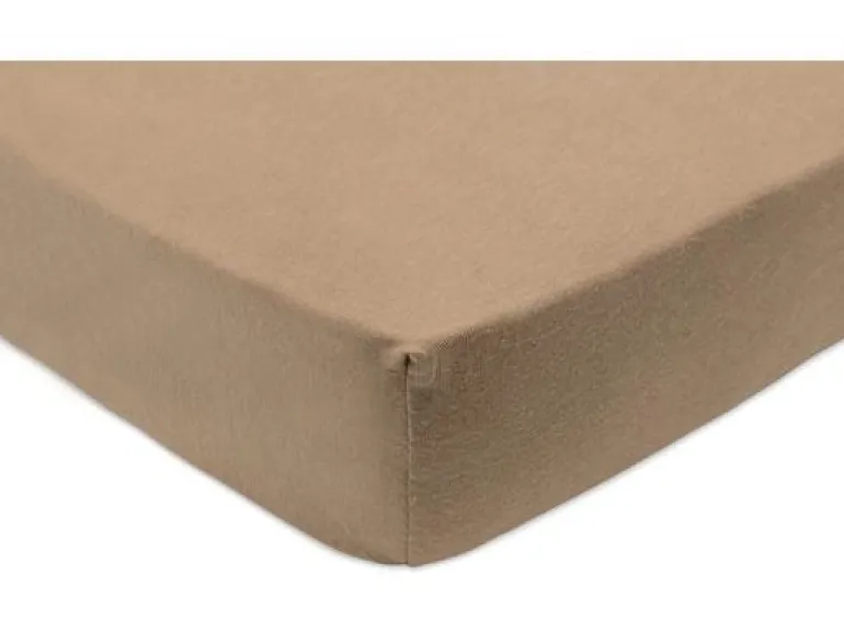 Jollein Fix-Leintuch Jersey 2er, 40/50 x 80/90 cm, Wild Rose/Biscuit
