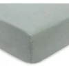 Jollein Fix-Leintuch Jersey 2er, 40/50 x 80/90 cm, Sea Green/Biscuit