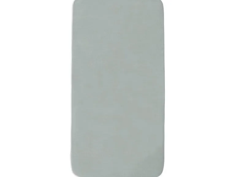 Jollein Fix-Leintuch Jersey 2er, 40/50 x 80/90 cm, Sea Green/Biscuit