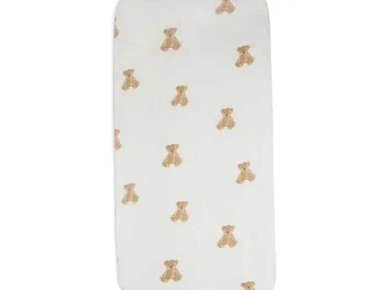 Jollein Fix-Leintuch Teddy Bear 60 x 120 cm