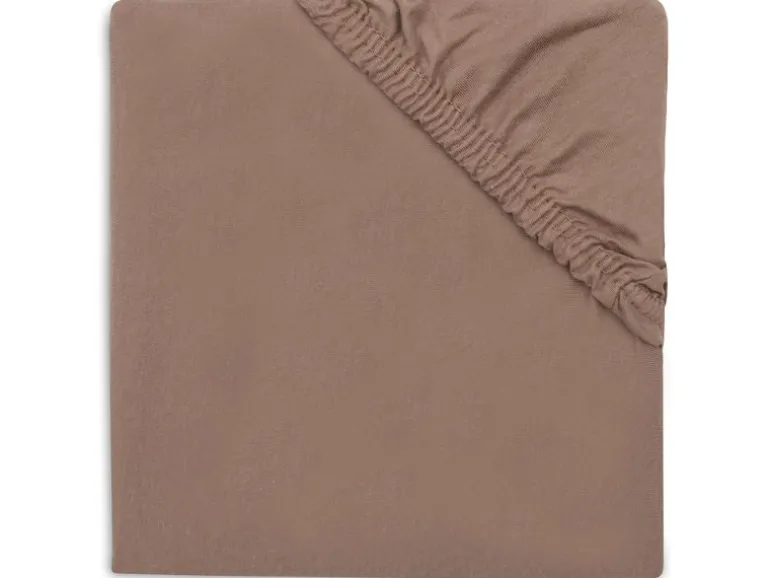 Jollein Fix-Leintuch 60 x 120 cm, Braun