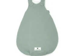 Julius Zöllner Baby-Ganzjahresschlafsack Musselin Grün Gr. 56/62