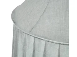 Julius Zöllner Baldachin Voile Salbei, Ø 55 x 240 cm