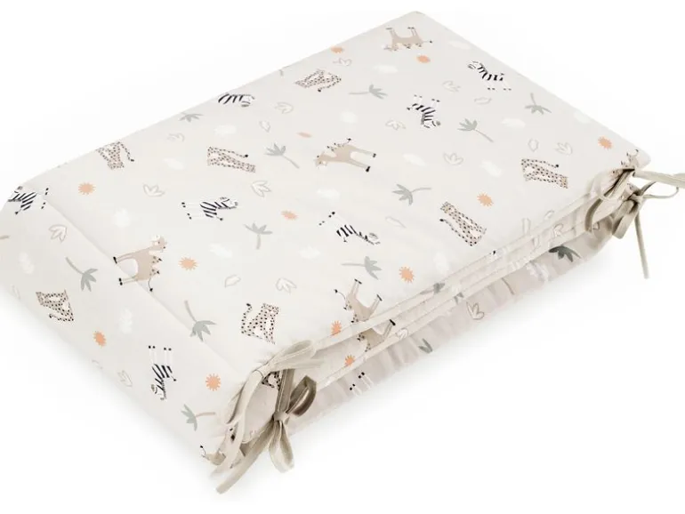 Julius Zöllner Bettnestchen Comfort Soft Savanne Beige 180 x 35 cm