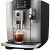 JURA Kaffeevollautomat E8 Midnight Silver Silber matt
