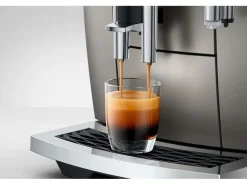 JURA Kaffeevollautomat E8 Midnight Silver Silber matt
