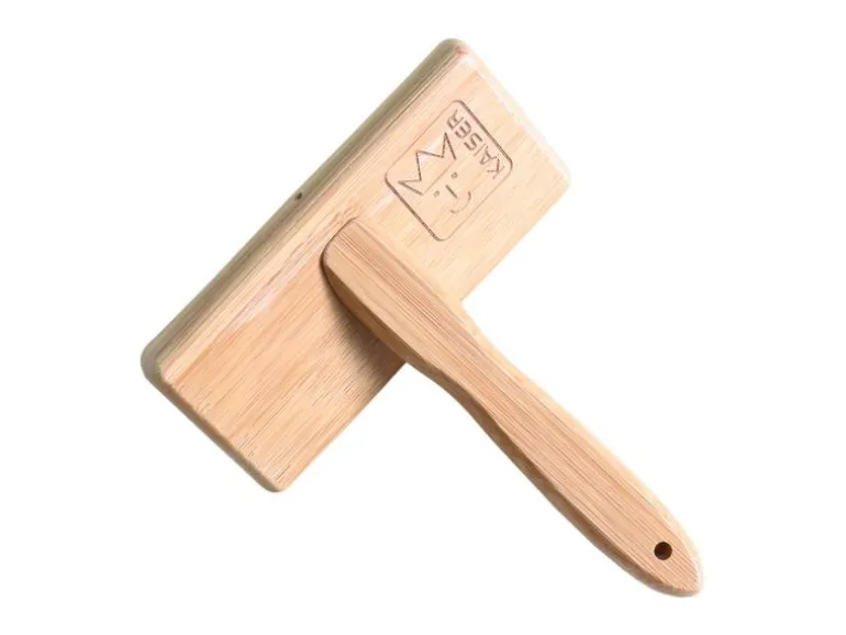 Kaiser Lammfell-Bürste Holz