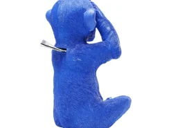 Kare Spardose Monkey Mizaru Blau