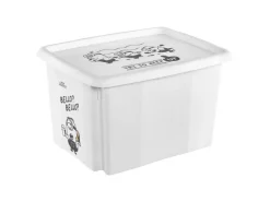 keeeper Karolina Minions Bello Box mit Deckel Kunststoff 30 L Weiss