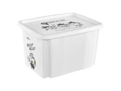 keeeper Karolina Minions Bello Box mit Deckel Kunststoff 30 L Weiss