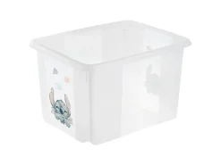keeeper Karolina Stitch Aufbewahrungsbox Kunststoff 30 L Transparent