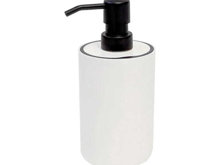 Kela Seifenspender Milos 300 ml, Schwarz