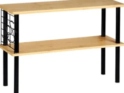 Kesper Küchenregal Schwarz/Braun