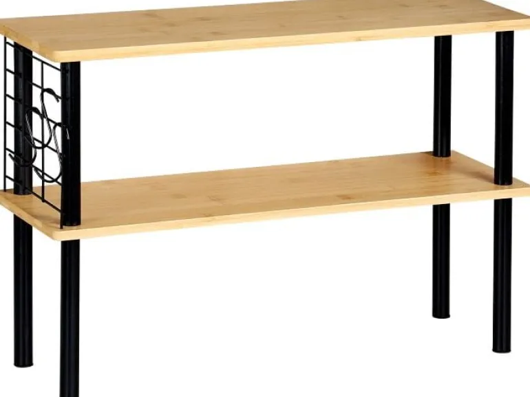 Kesper Küchenregal Schwarz/Braun