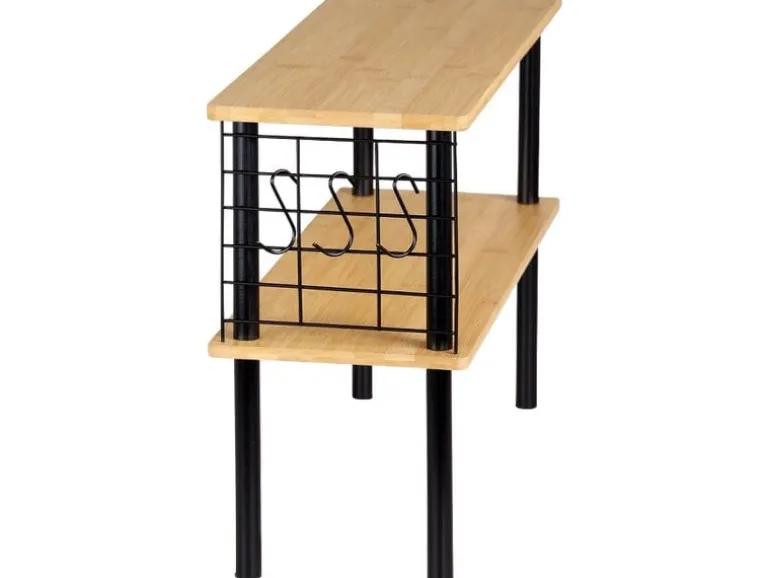 Kesper Küchenregal Schwarz/Braun