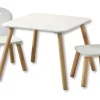 Kesper Kindersitzgruppe Holz Weiss Lackiert