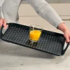 Kesper Serviertablett Schwarz