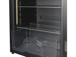 Kibernetik Getränkekühlschrank RKS256 Rechts, Schwarz