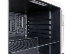 Kibernetik Gewerbekühlschrank RKS46 Retro Beige, Wechselbar, Rechts