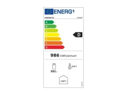 Kibernetik Gewerbekühlschrank Gastro 600L Rechts