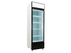 Kibernetik Gewerbekühlschrank Gastro Schwarz/Weiss, Rechts