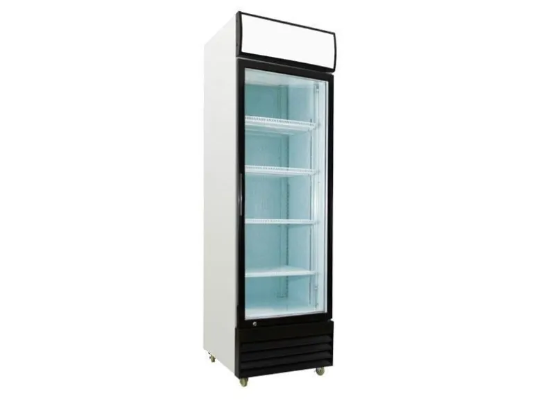 Kibernetik Gewerbekühlschrank Gastro Schwarz/Weiss, Rechts