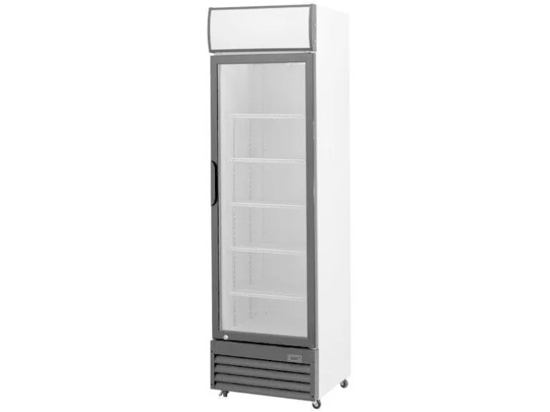 Kibernetik Gewerbekühlschrank Gastro Schwarz/Weiss, Rechts