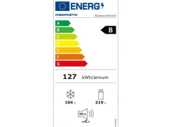 Kibernetik Kühl-Gefrierkombination ECOplus KSTK323 Grau