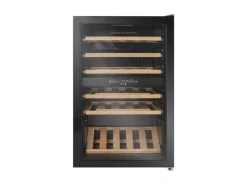 Kibernetik Weinkühlschrank WKH39D Rechts, Schwarz