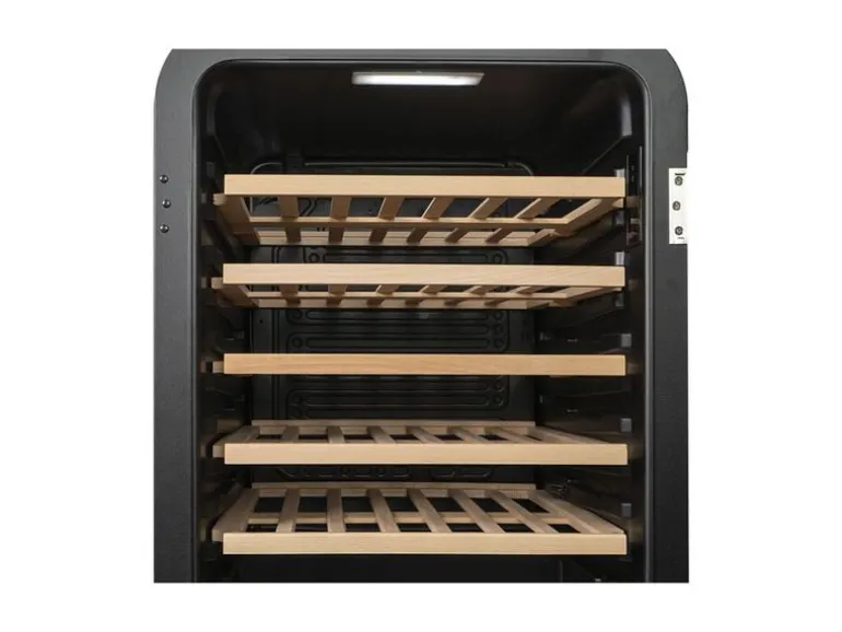 Kibernetik Weinkühlschrank WKH49S Rechts, Schwarz