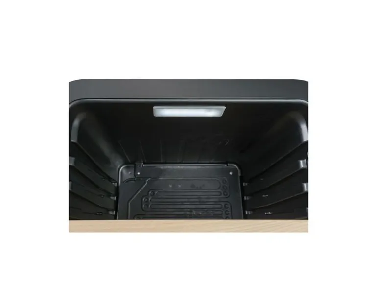 Kibernetik Weinkühlschrank WKH49S Rechts, Schwarz