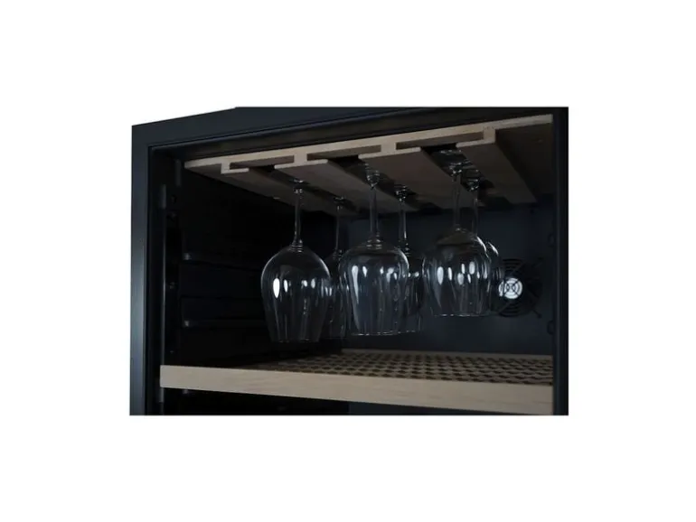 Kibernetik Weinklimaschrank WKH448D Schwarz, Rechts