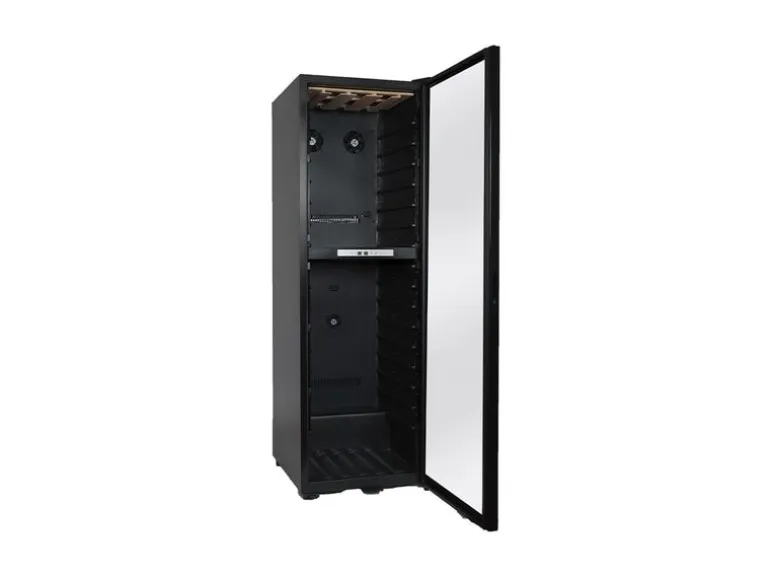 Kibernetik Weinklimaschrank WKH448D Schwarz, Rechts