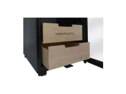 Kibernetik Weinklimaschrank WKH448D Schwarz, Rechts
