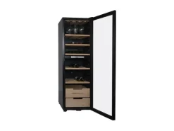 Kibernetik Weinklimaschrank WKH448D Schwarz, Rechts