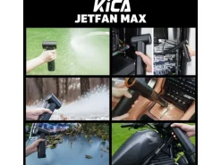 KiCA Jet Fan Max Vacuum Kit Aluminiumlegierung Schwarz Gold