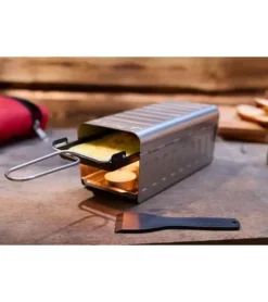 Kisag Teelicht-Raclette Light Pro Silber