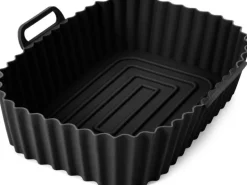 KitchBo Silikonform 20 x 15 x 6.3 cm, Schwarz / Grau