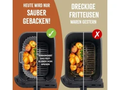 KitchBo Silikonform 20 x 15 x 6.3 cm, Schwarz / Grau