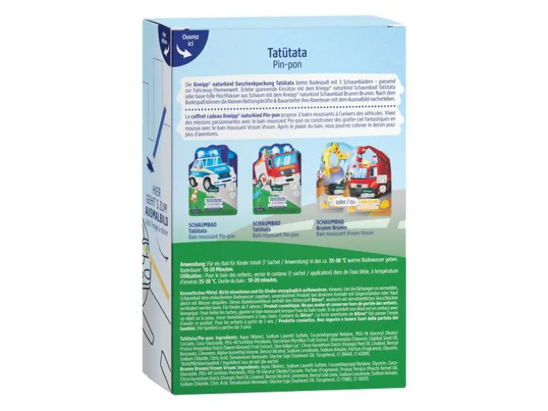 Kneipp Naturkind Tatütata 3x 40 ml