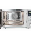 Koenig Mikrowelle mit Grill 3-in-1 Silber