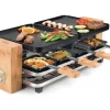 Koenig Racletteofen Bamboo 8 Personen