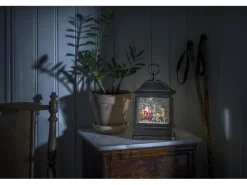 Konstsmide LED Wasserlaterne Weihnachtsmann, Höhe: 25 cm