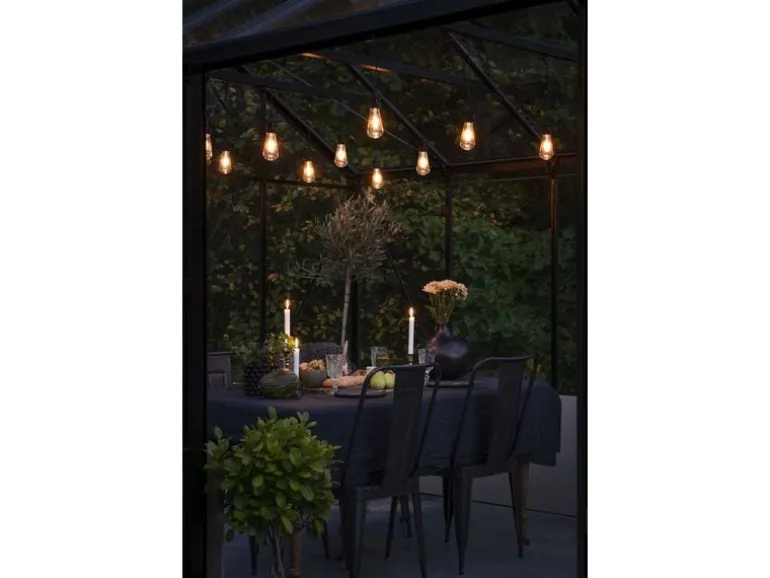 Konstsmide Lichterkette Erweiterung, 10 LEDs, Transparent