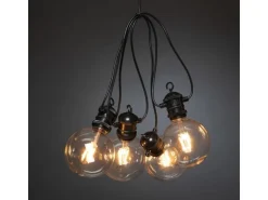 Konstsmide Lichterkette Erweiterung, 10 LEDs, Transparent